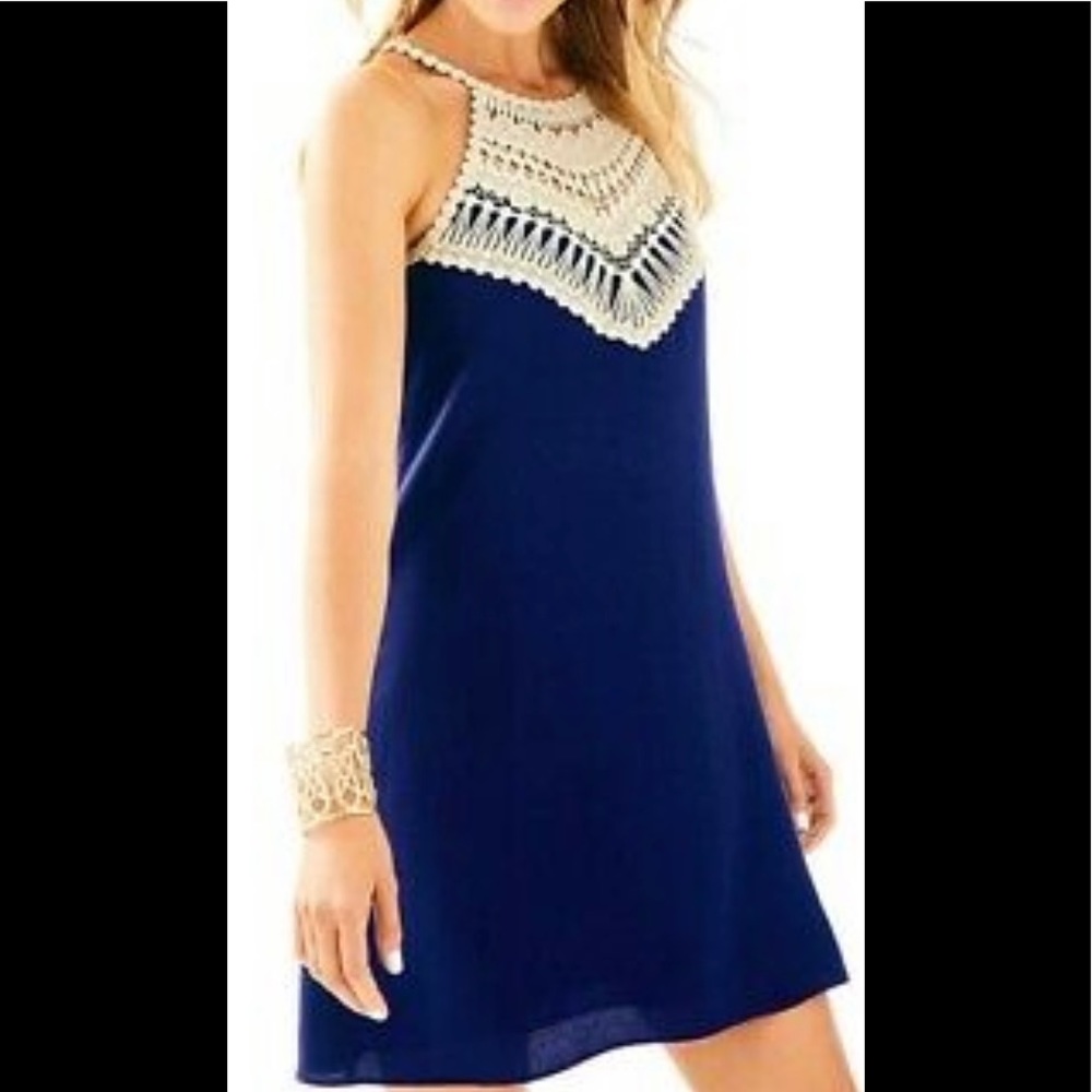 LILLY PULITZER NAVY DRESS